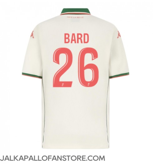 OGC Nice Melvin Bard  #26 Vieraspaita 2025-26 Lyhythihainen OGC Nice Melvin Bard  #26 Vieraspaita 2025-26 Lyhythihainen